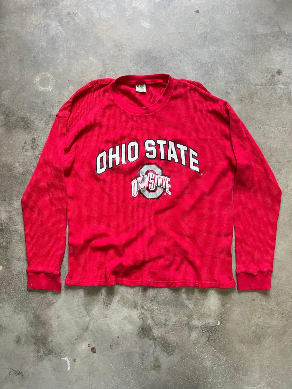 VINTAGE MANGA LARGA OHIO - M