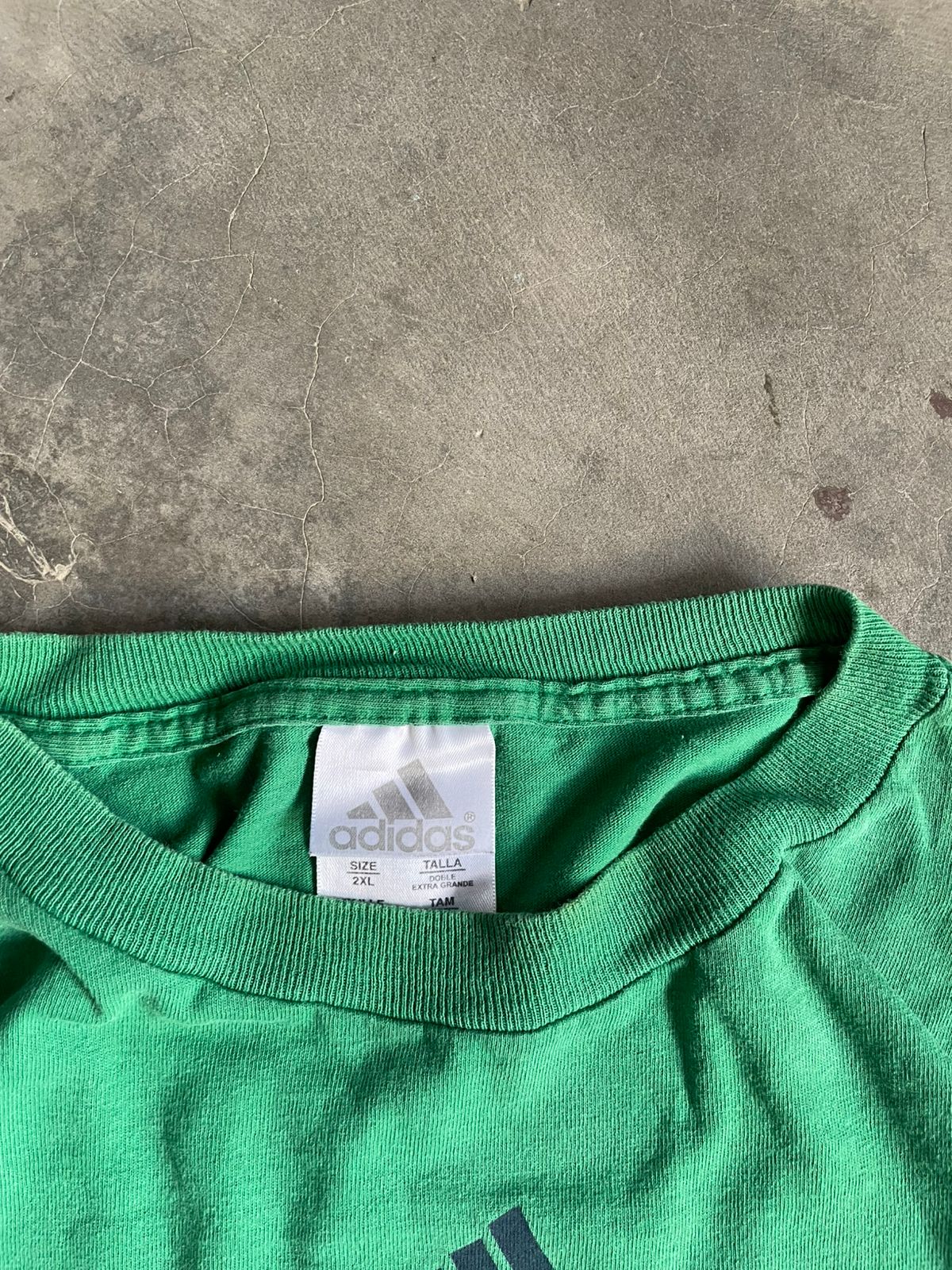 VINTAGE ADIDAS VERDE YANKEES-2XL