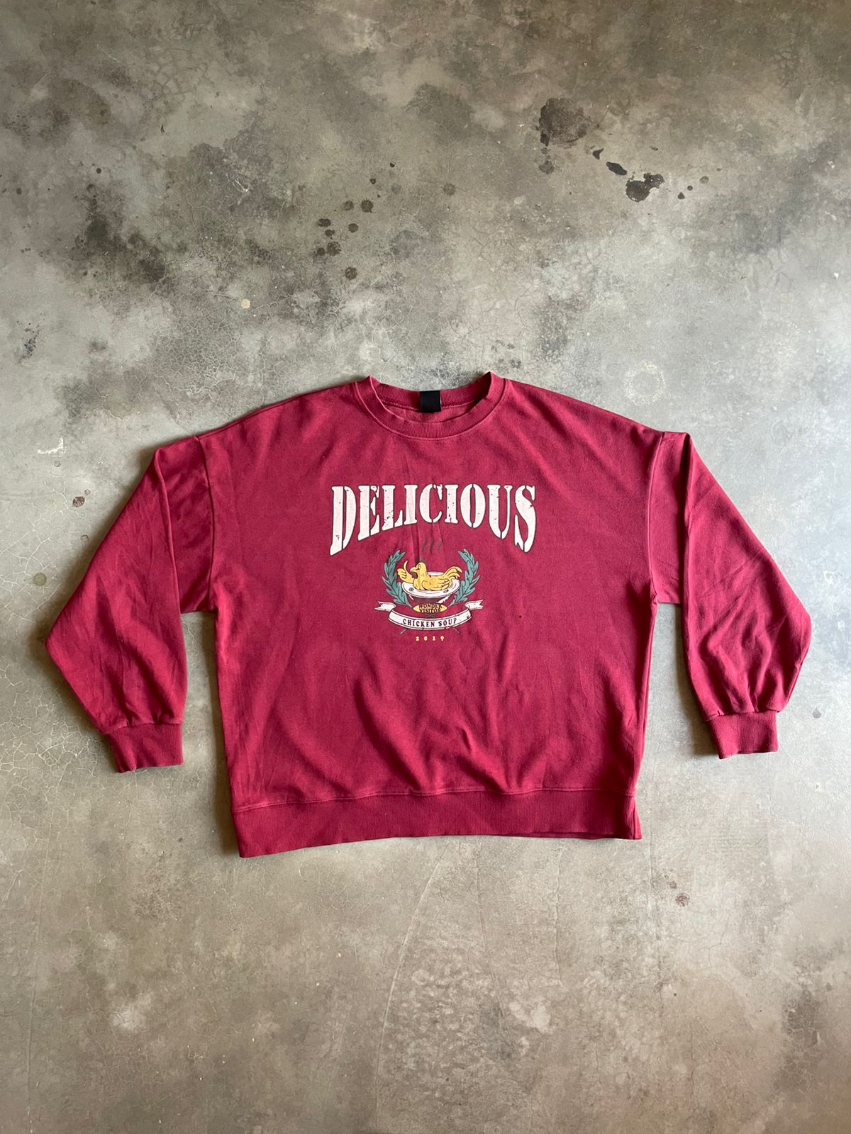 VINTAGE DELICIOUS SUDADERA -L