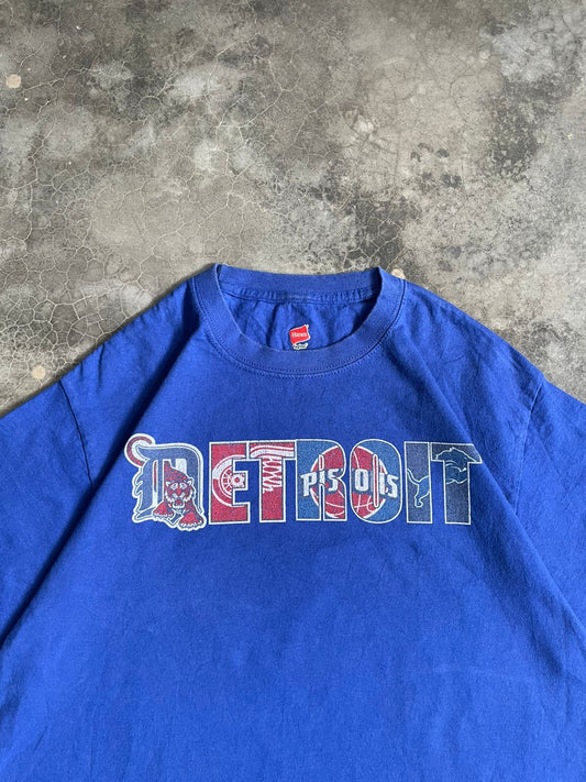 VINTAGE DETROIT POLERA-M