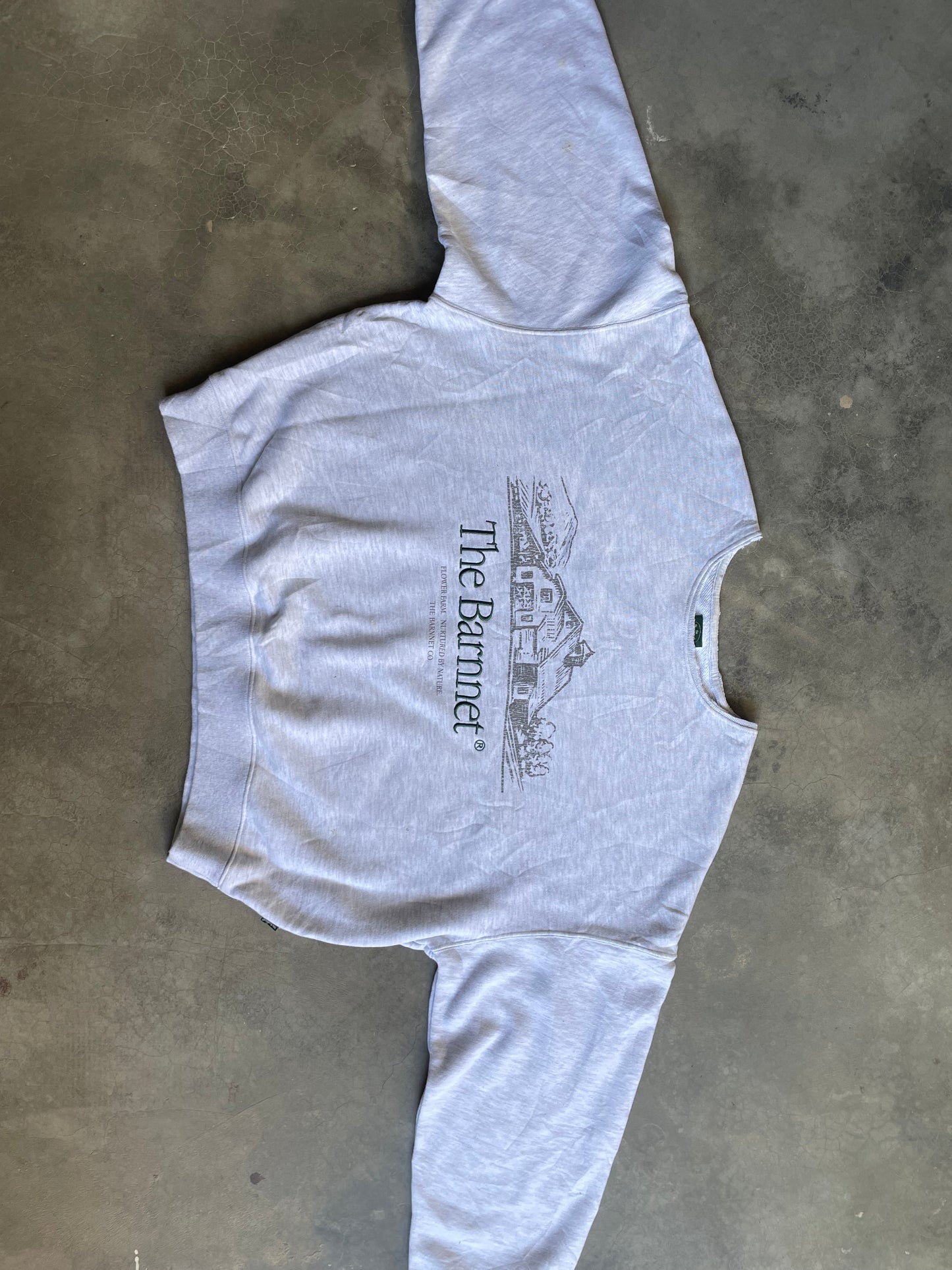 VINTAGE THE BARNNET SUDADERA- L
