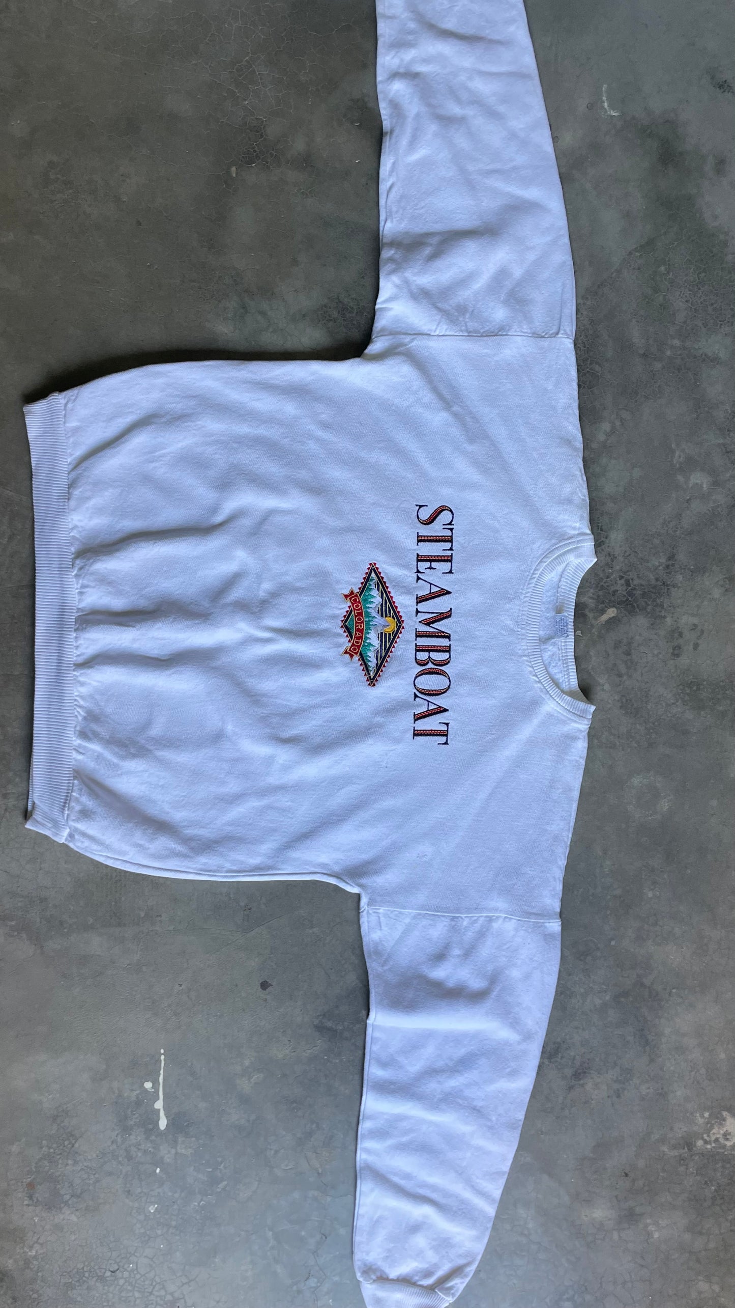 VINTAGE SUDADERA STEAMBOLT-XL