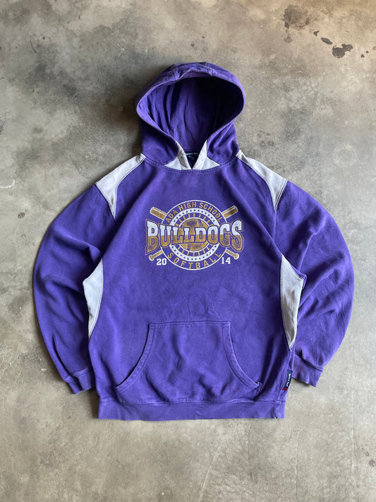 VINTAGE HOODIE BULLDOGS-M