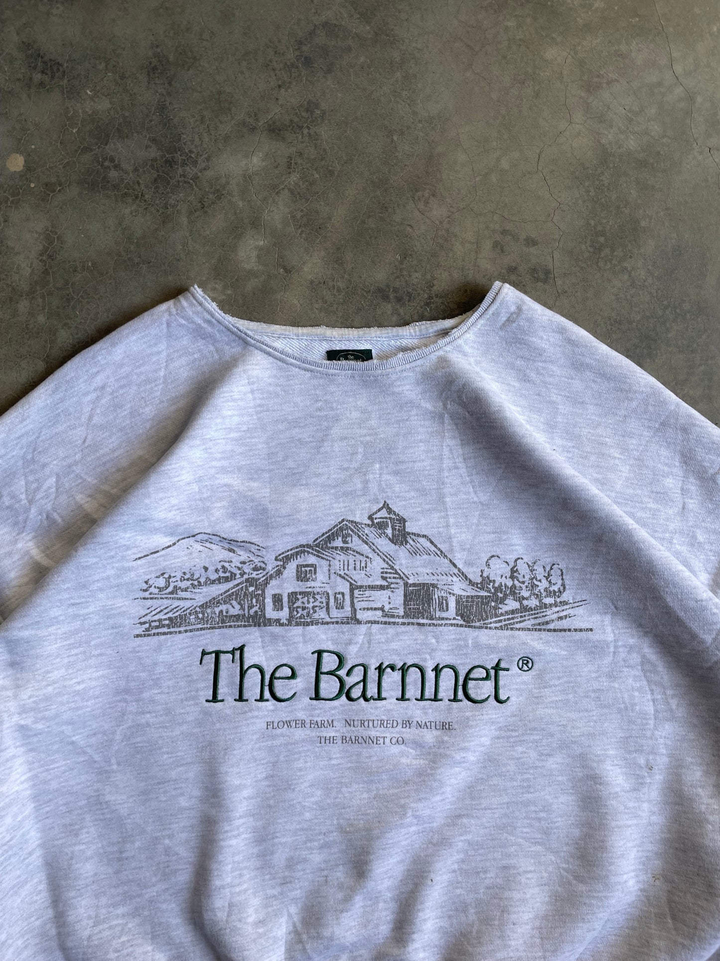VINTAGE THE BARNNET SUDADERA- L