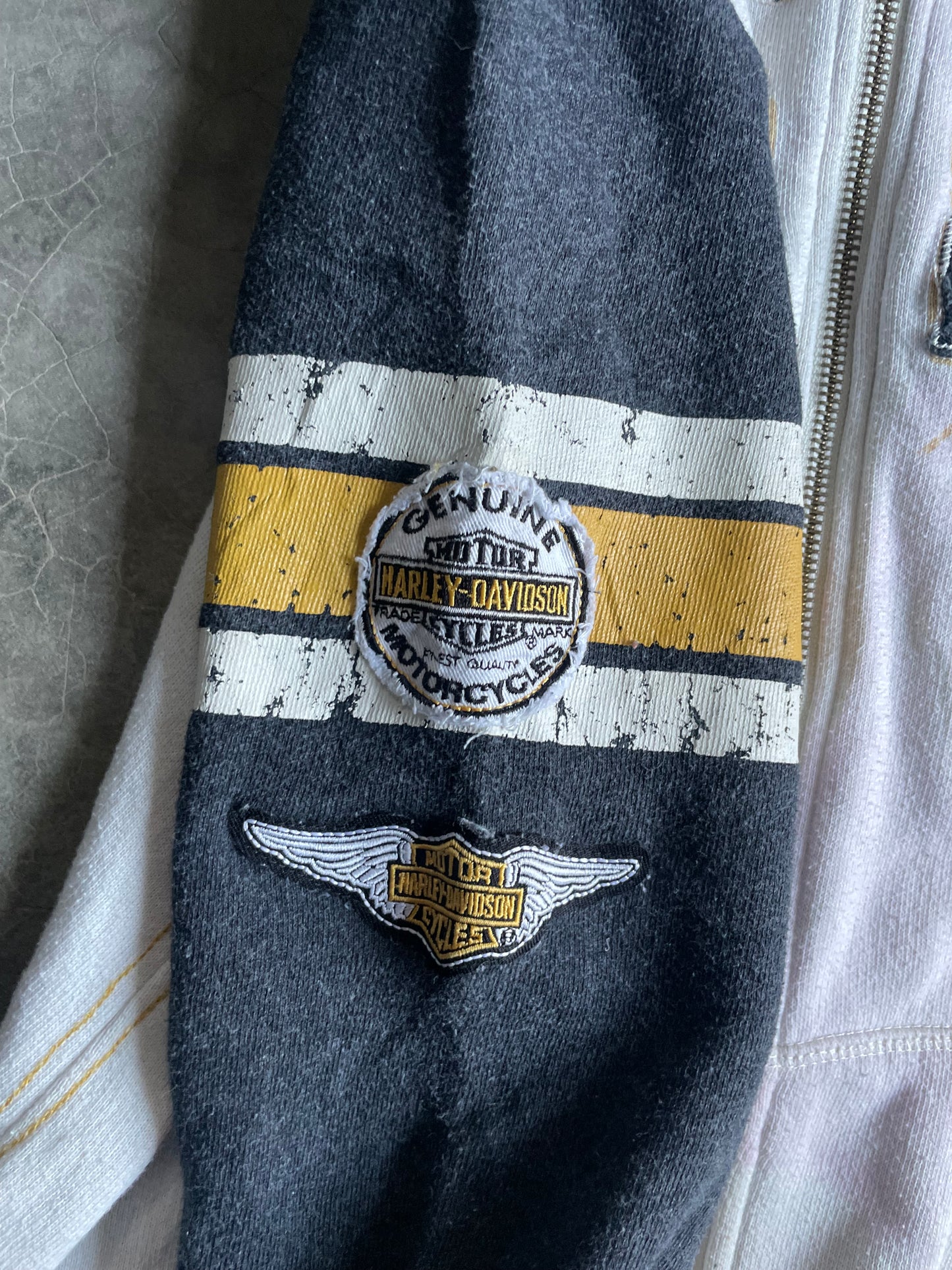 VINTAGE HARLEY DAVIDSON HOODIE MUJER-S