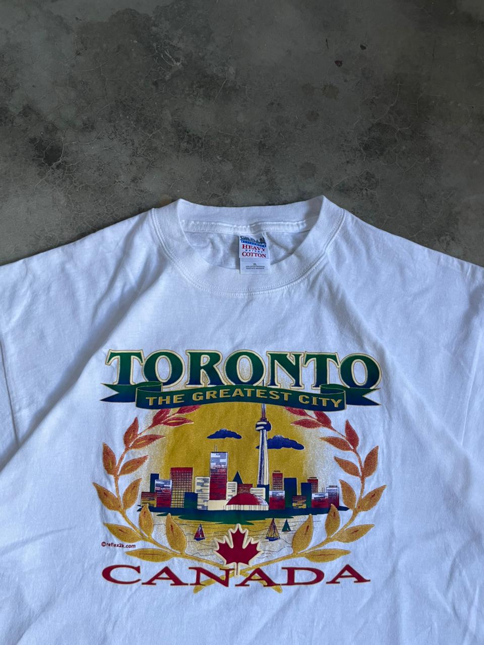 VINTAGE TORONTO POLERA -XL