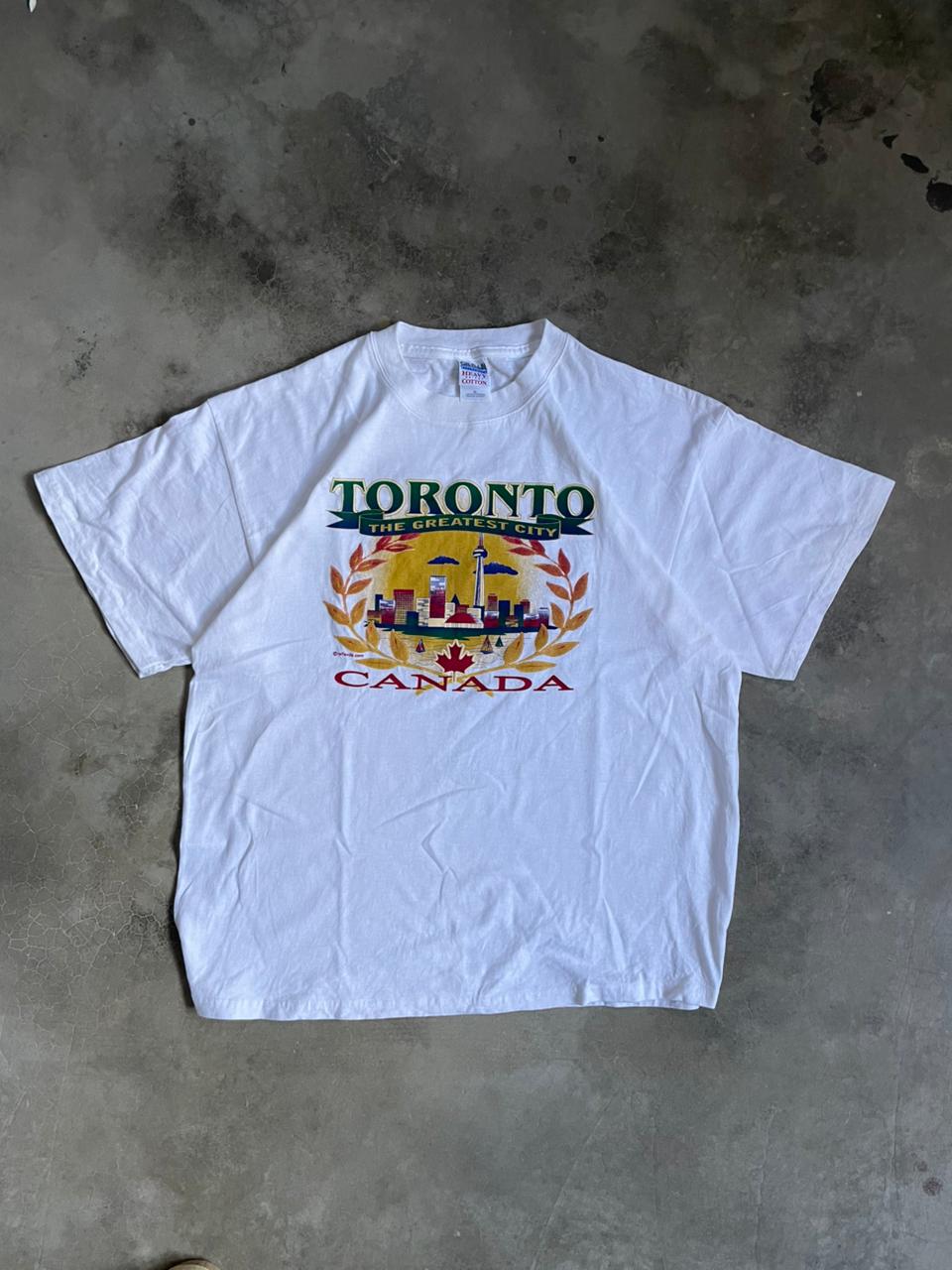 VINTAGE TORONTO POLERA -XL