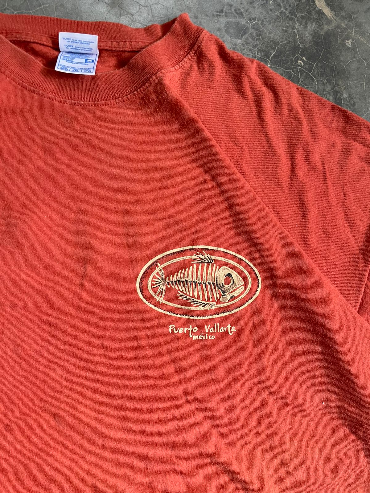 VINTAGE POLERA SURFWEAR NARANJA -XL