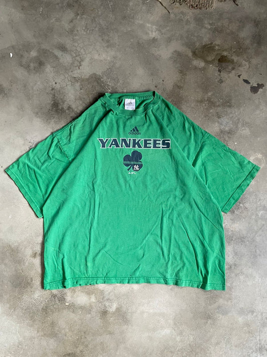 VINTAGE ADIDAS VERDE YANKEES-2XL