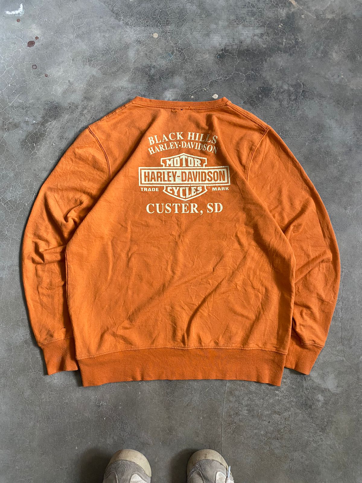 VINTAGE HARLEY DAVIDSON MUJER POLERA -M