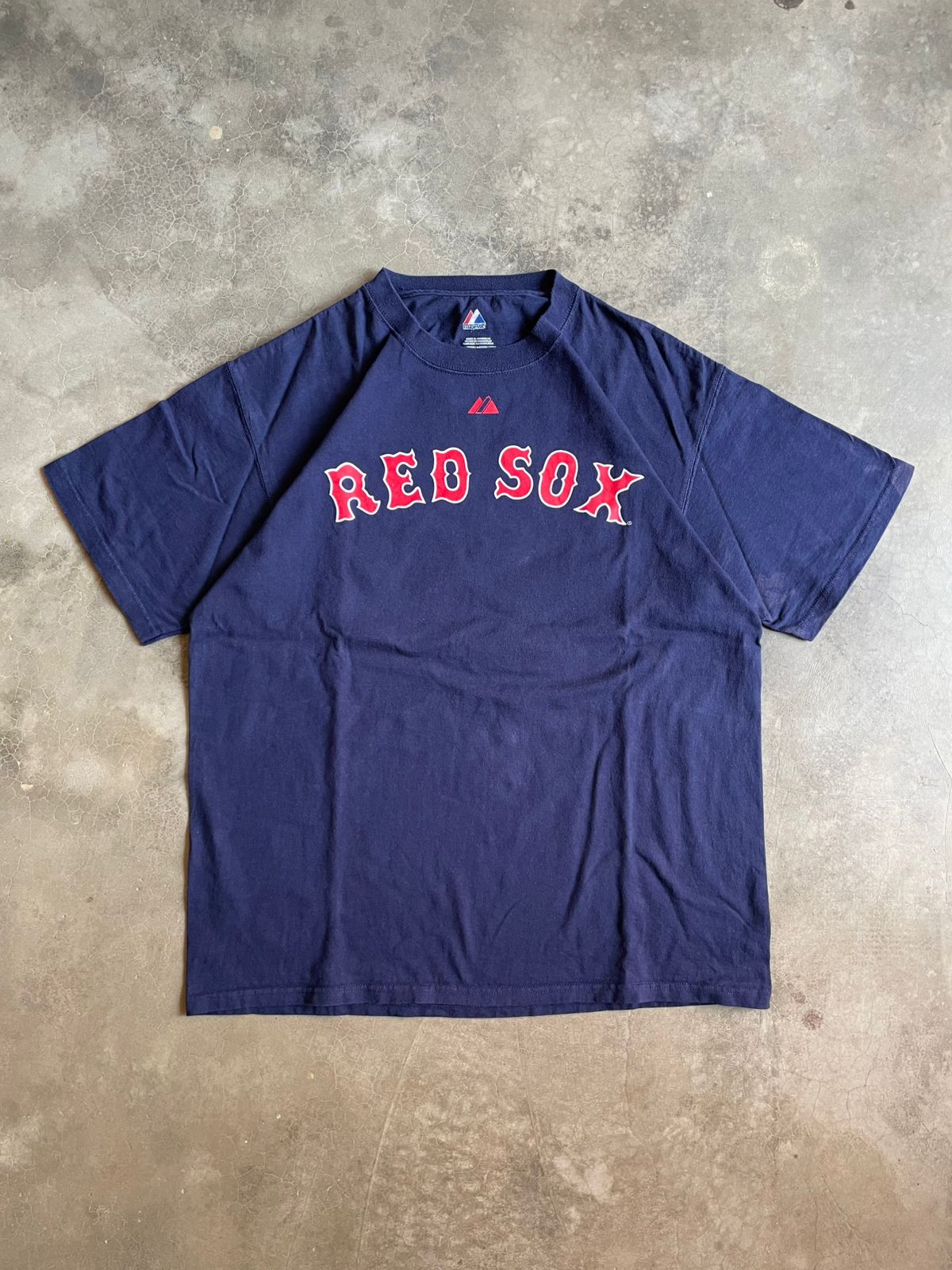 VINTAGE RED SOX POLERA-L