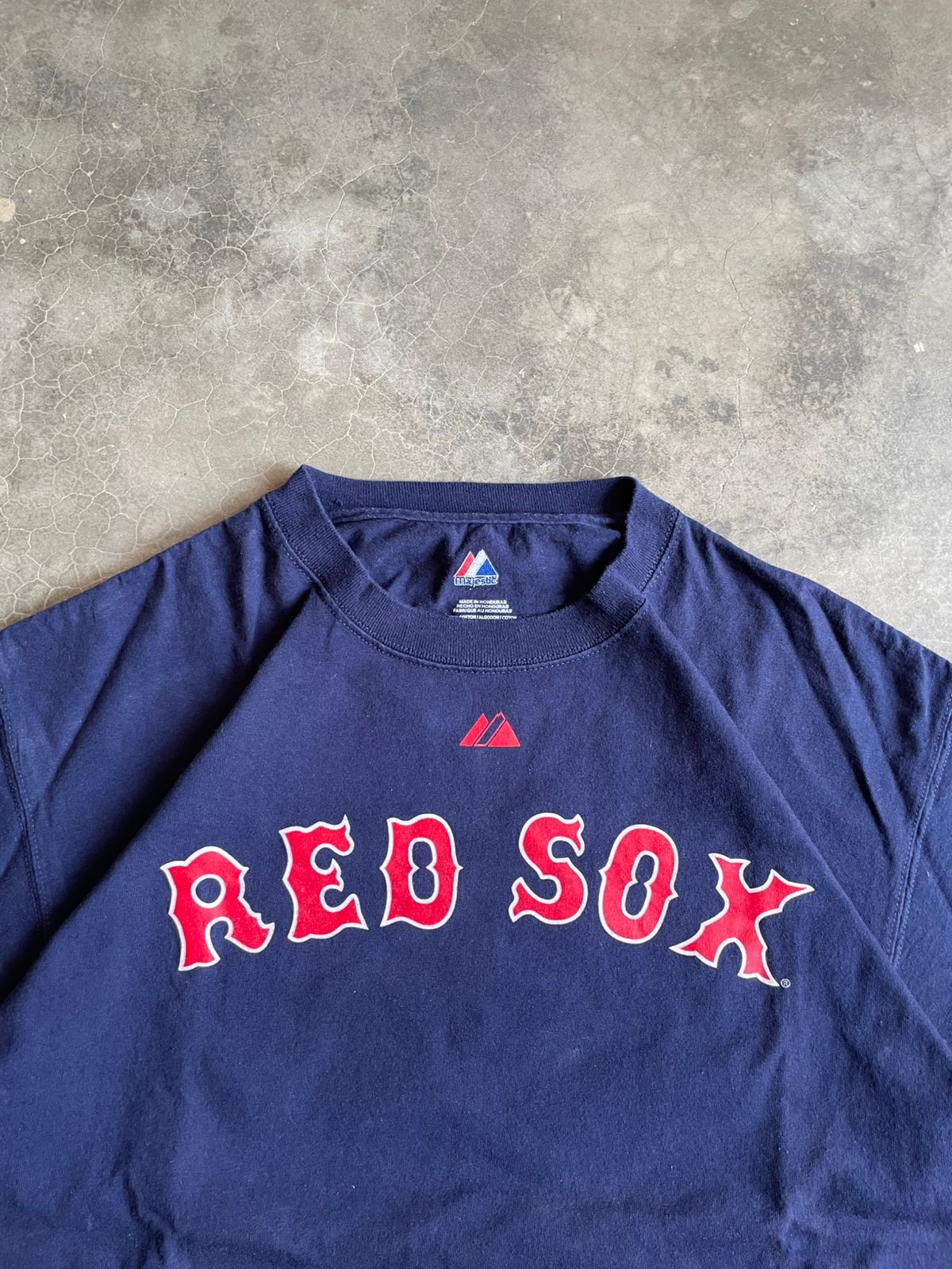 VINTAGE RED SOX POLERA-L