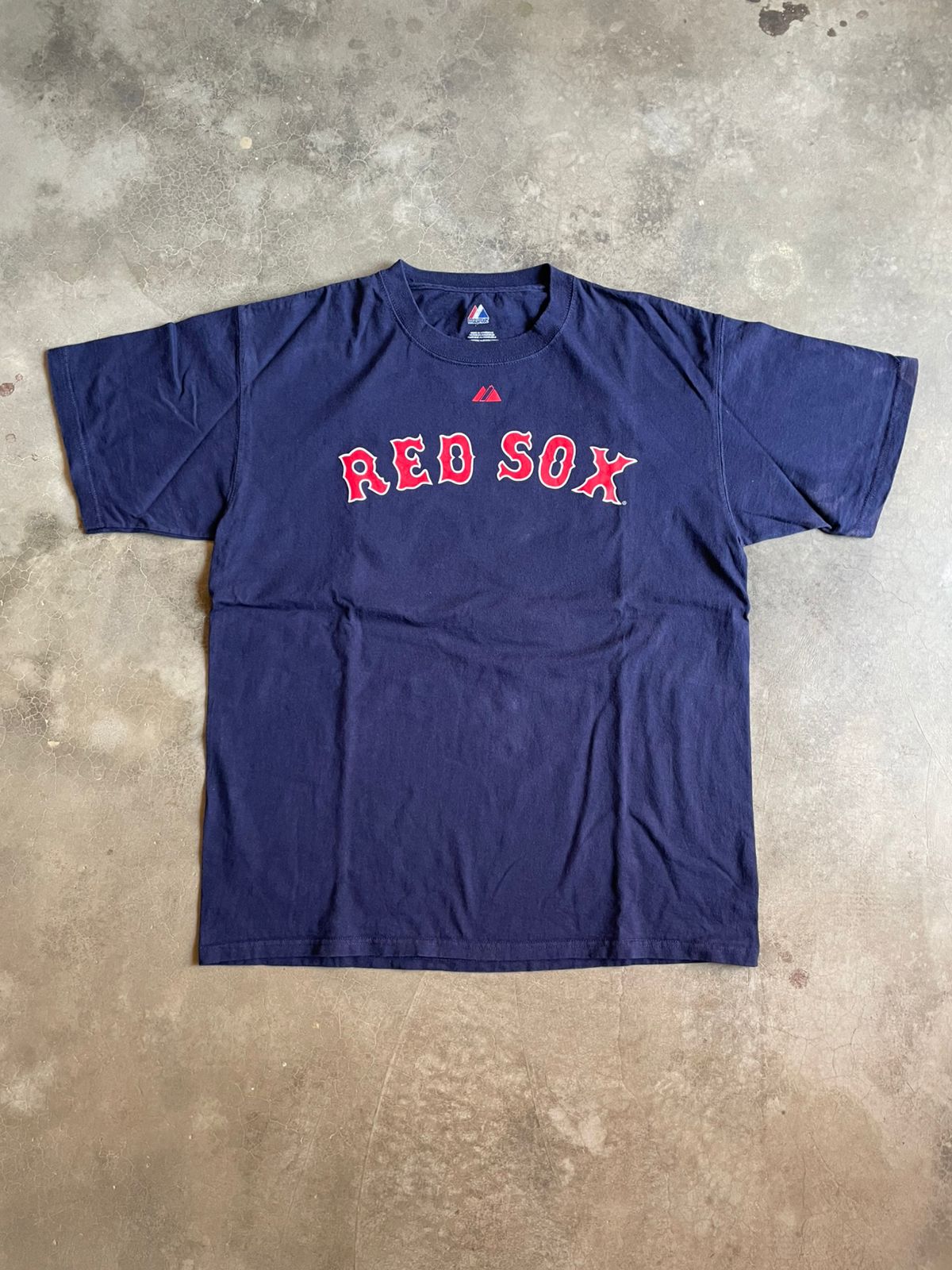 VINTAGE RED SOX POLERA-L