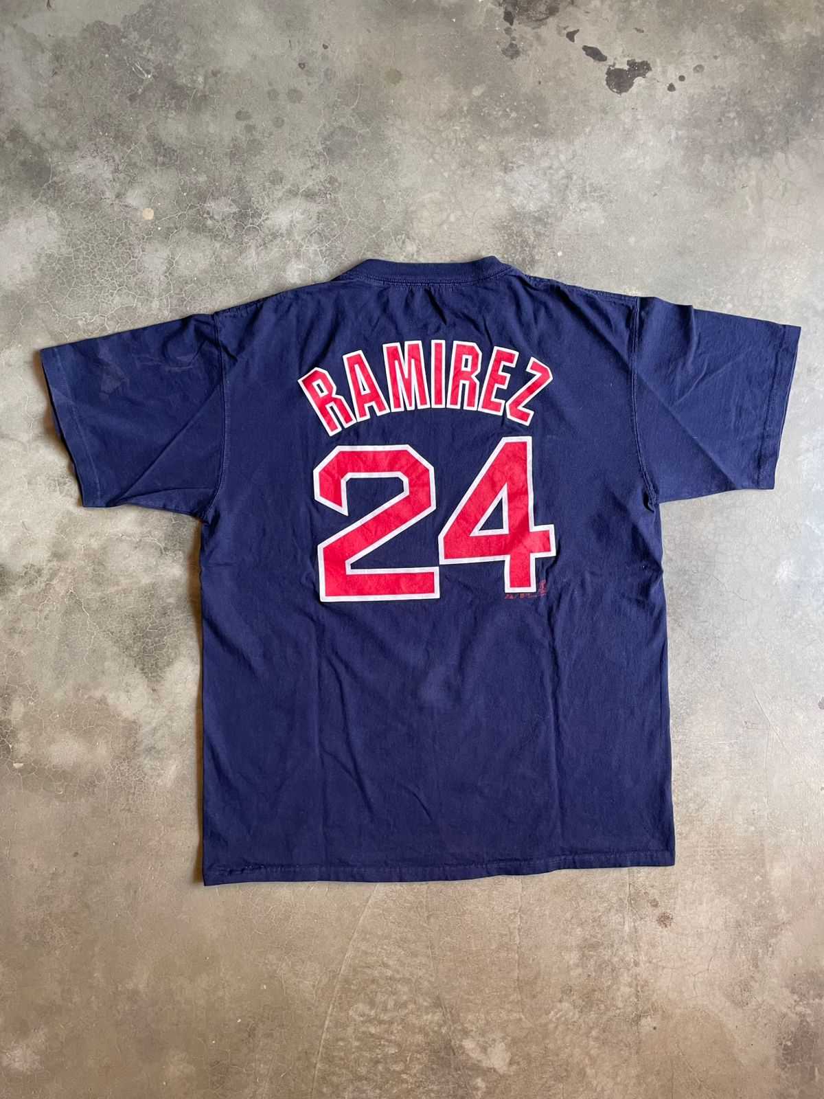 VINTAGE RED SOX POLERA-L