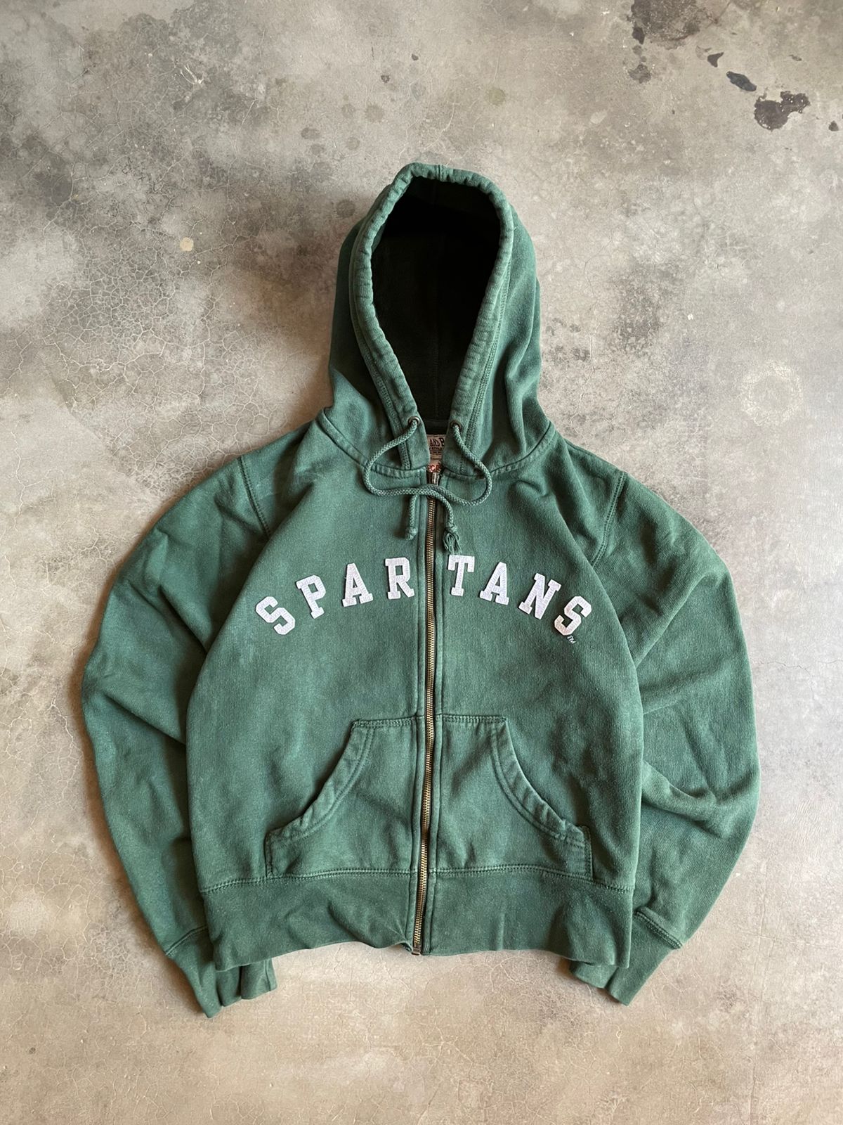 VINTAGE SPARTANS TOP HODDIE MUJER  -M