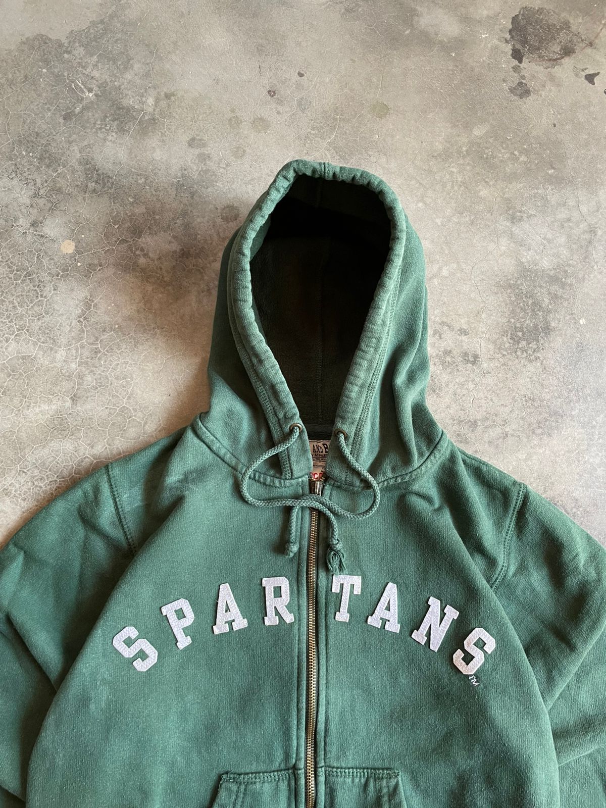 VINTAGE SPARTANS TOP HODDIE MUJER  -M