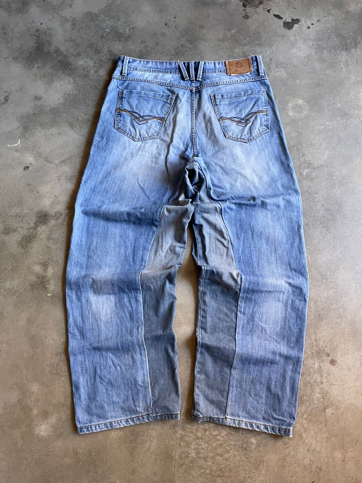 VINTAGE JEAN AZUL-