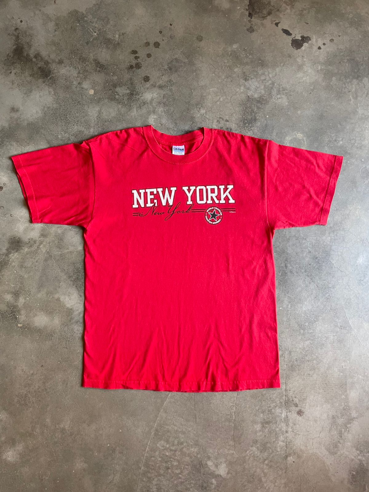 VINTAGE NEW YORK POLERA-XL