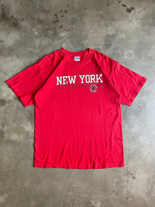 VINTAGE NEW YORK POLERA-XL