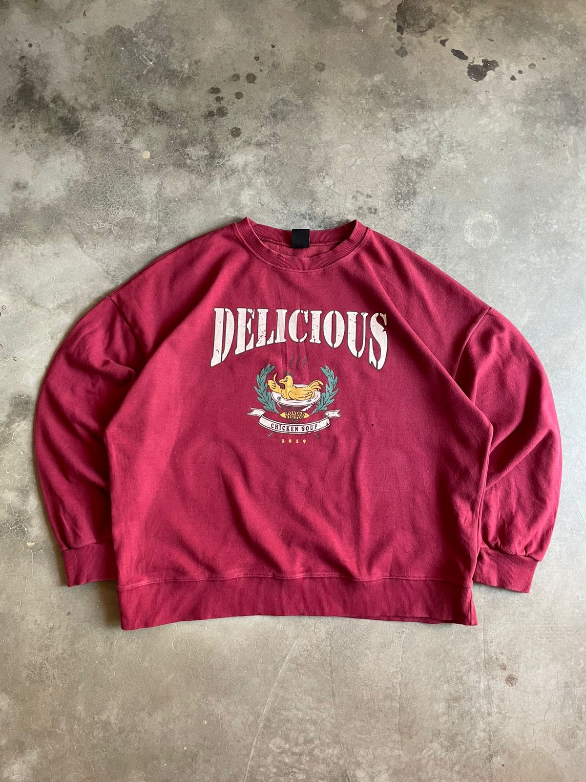VINTAGE DELICIOUS SUDADERA -L