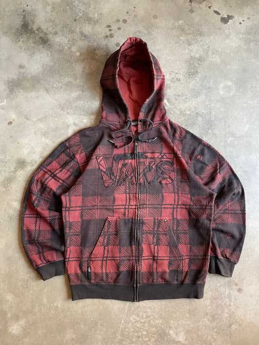 VINTAGE VANS HOODIE- M