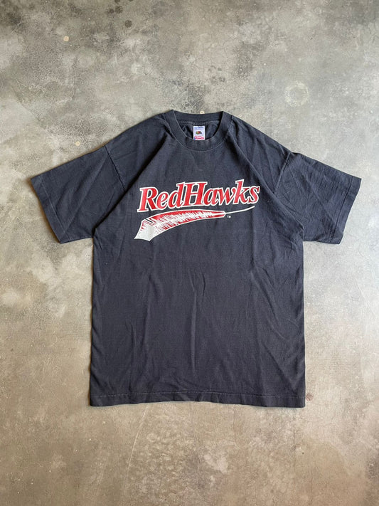 VINTAGE RED HAWKS POLERA -L