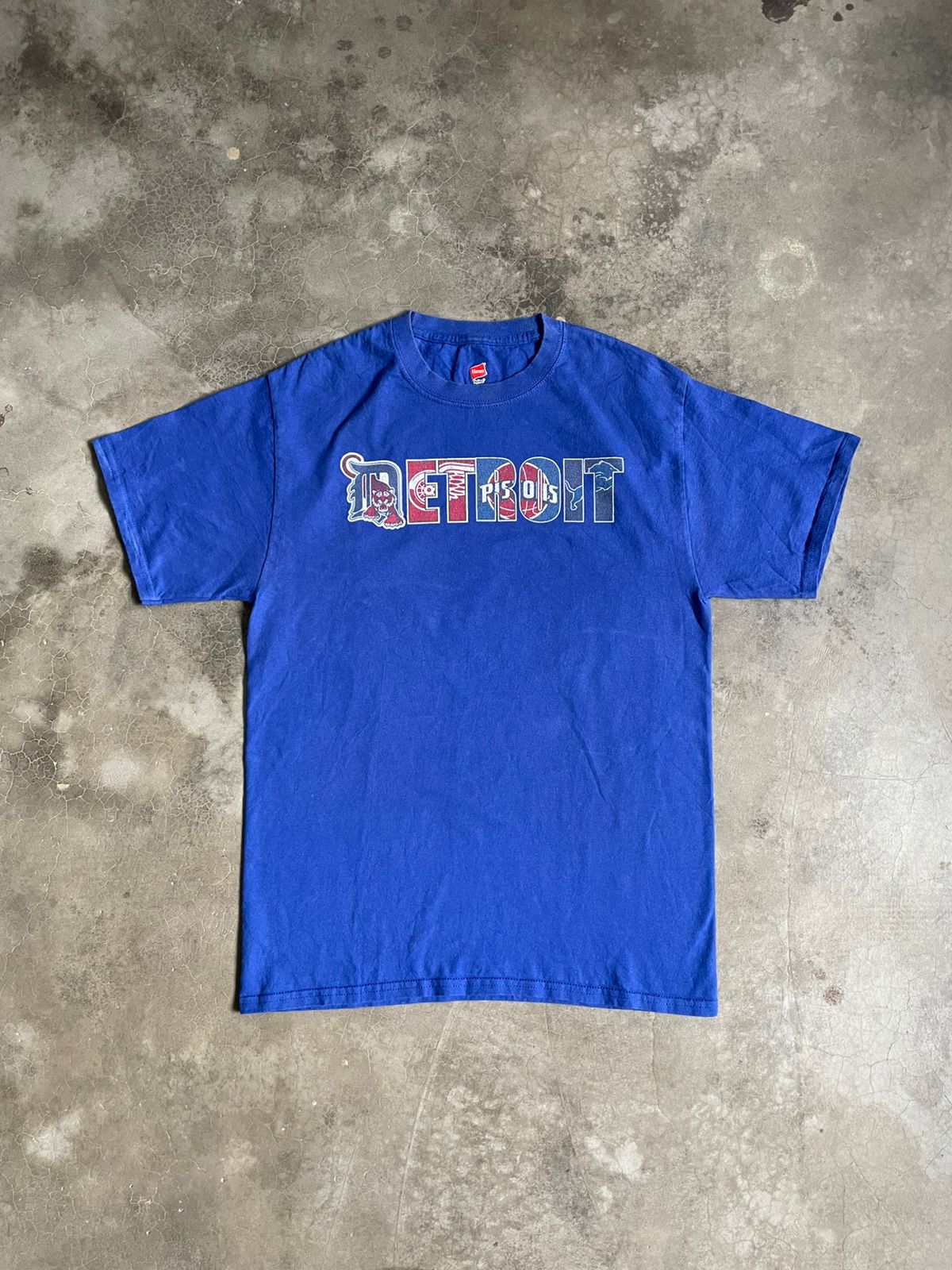 VINTAGE DETROIT POLERA-M