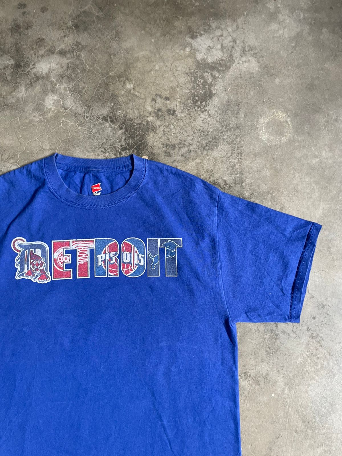 VINTAGE DETROIT POLERA-M