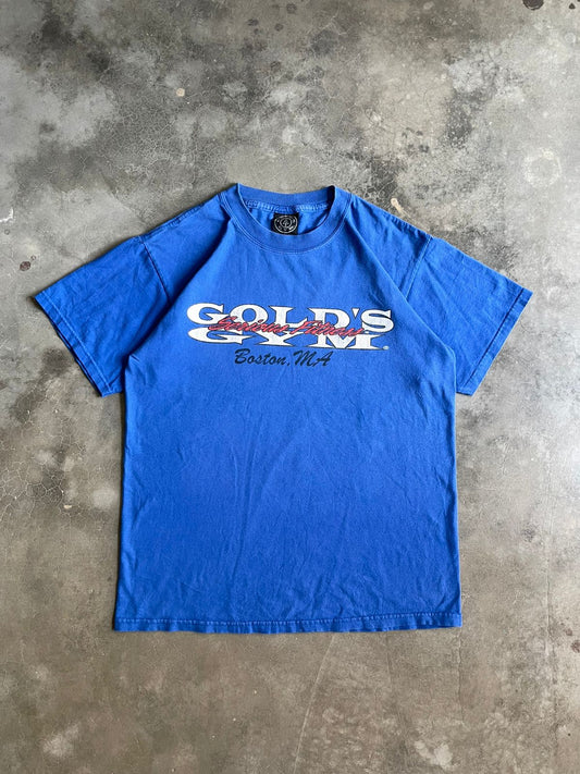 VINTAGE GOLD GYM POLERA-L