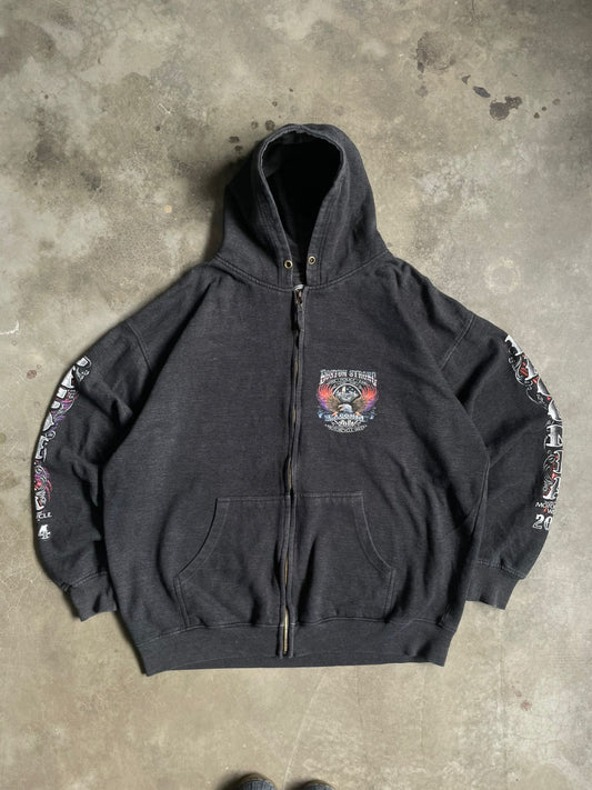 VINTAGE BOSTON Y2K HOODIE-XL