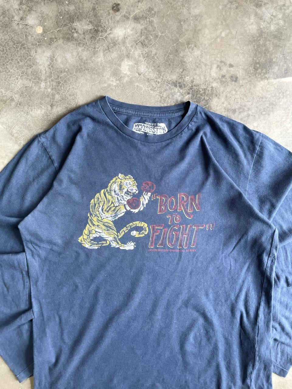 VINTAGE KEVINGSTON POLERA - M