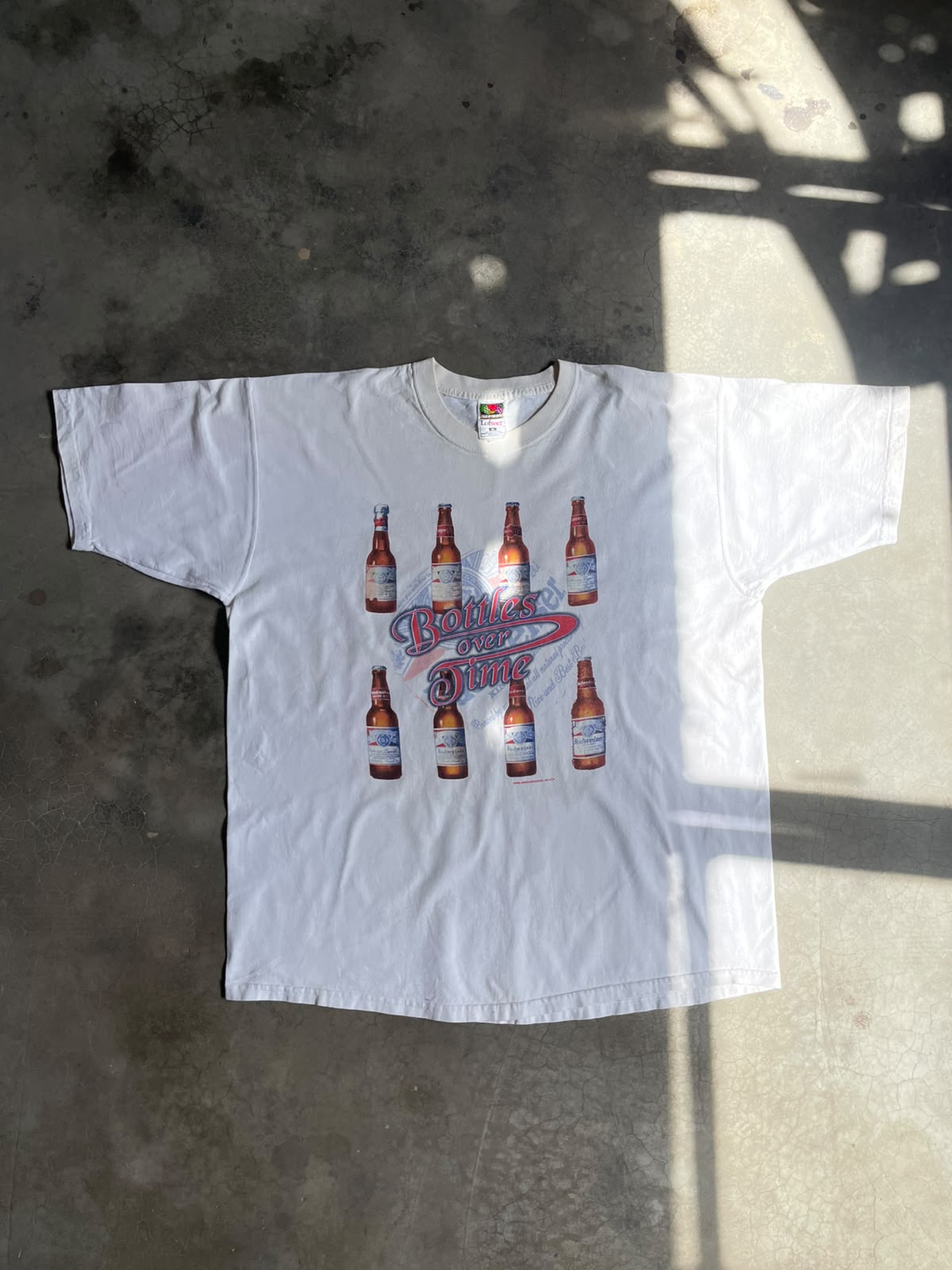 VINTAGE POLERA BOTTLE OVER TIME 1999-XL
