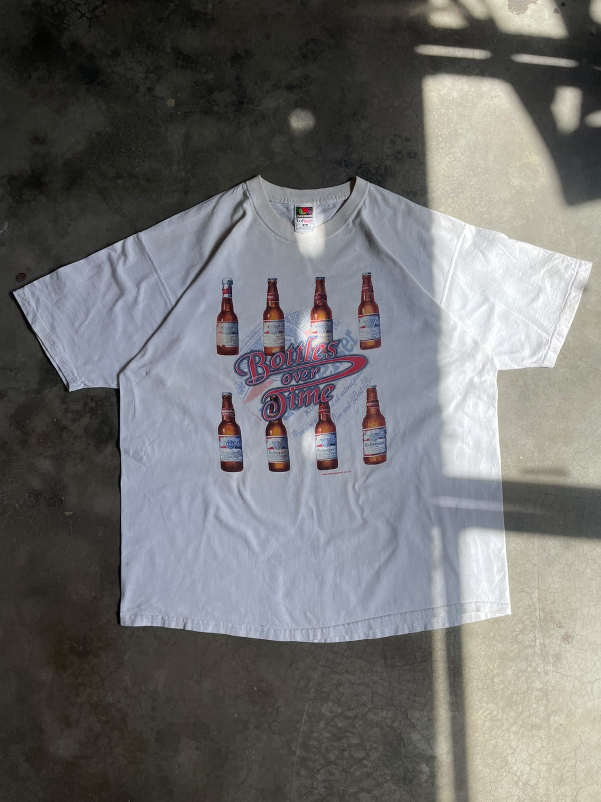 VINTAGE POLERA BOTTLE OVER TIME 1999-XL