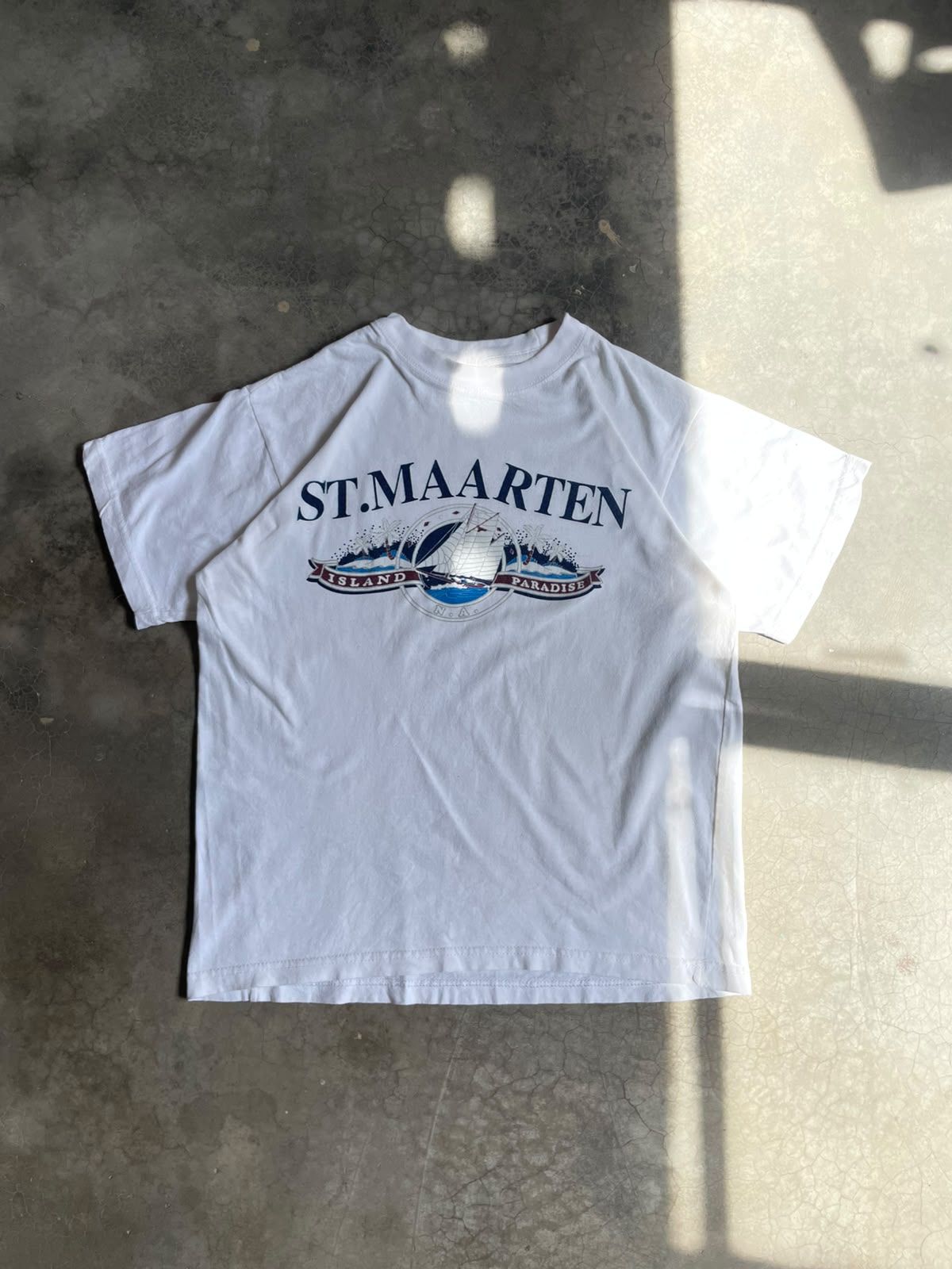 VINTAGE POLERA ST.MARTINS-M