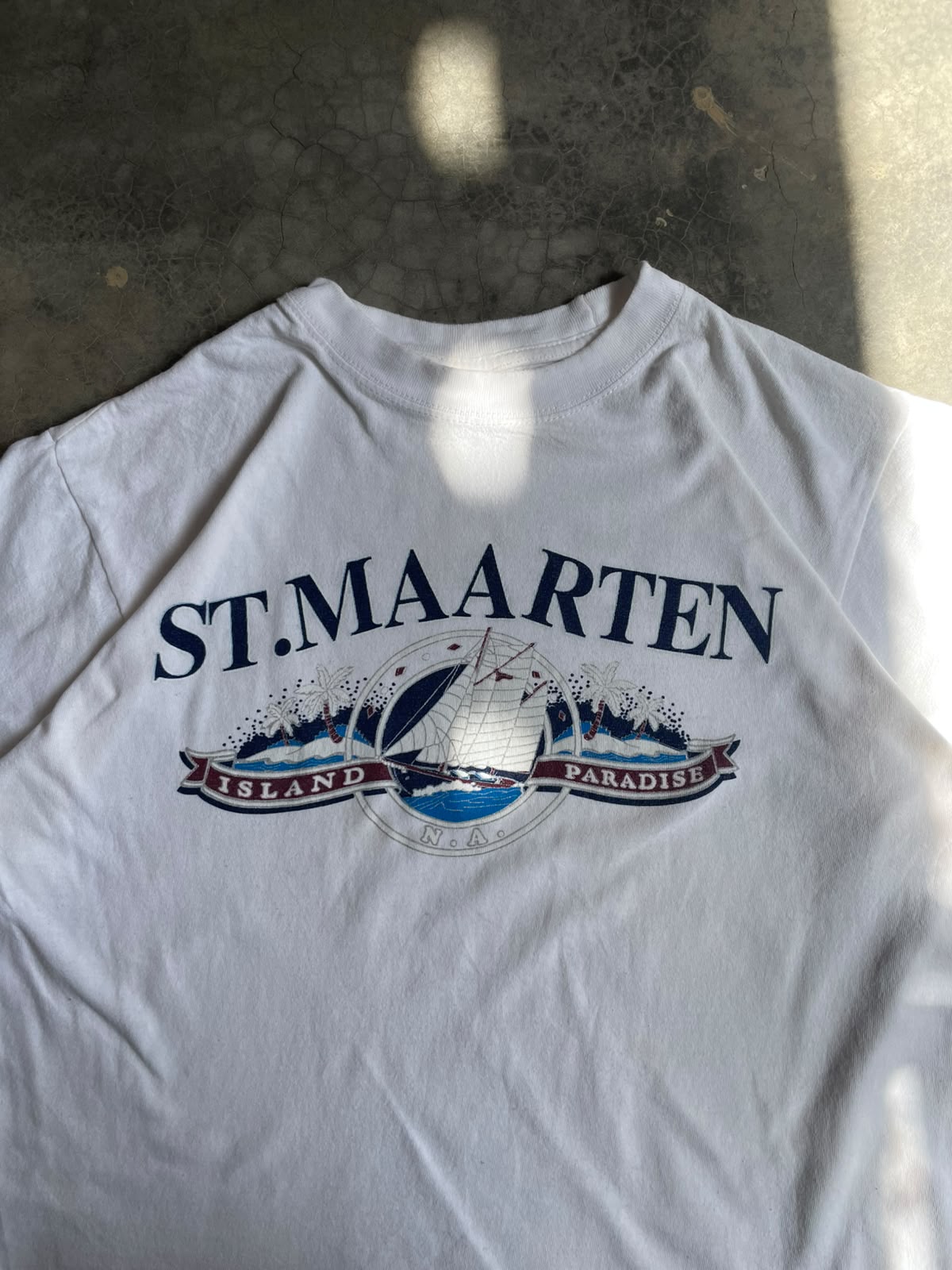 VINTAGE POLERA ST.MARTINS-M