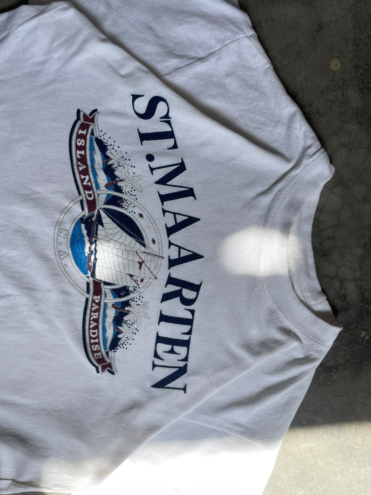 VINTAGE POLERA ST.MARTINS-M