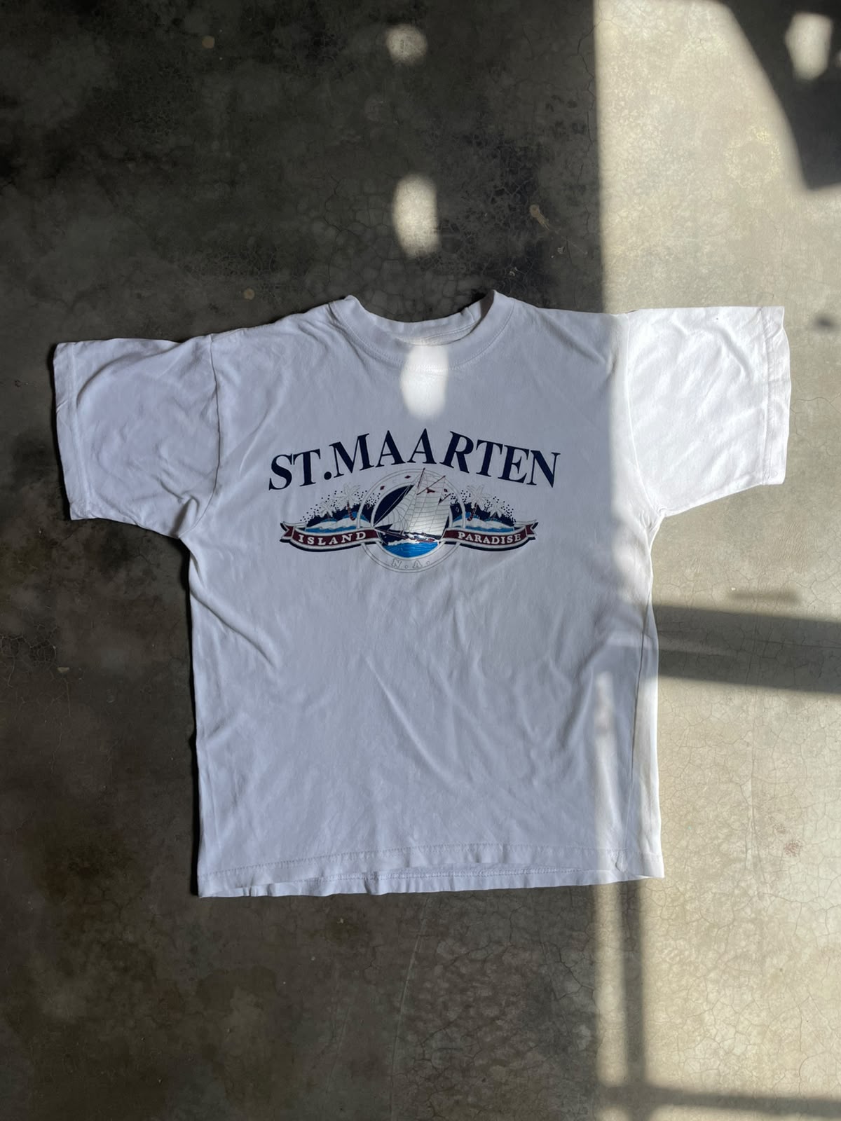 VINTAGE POLERA ST.MARTINS-M