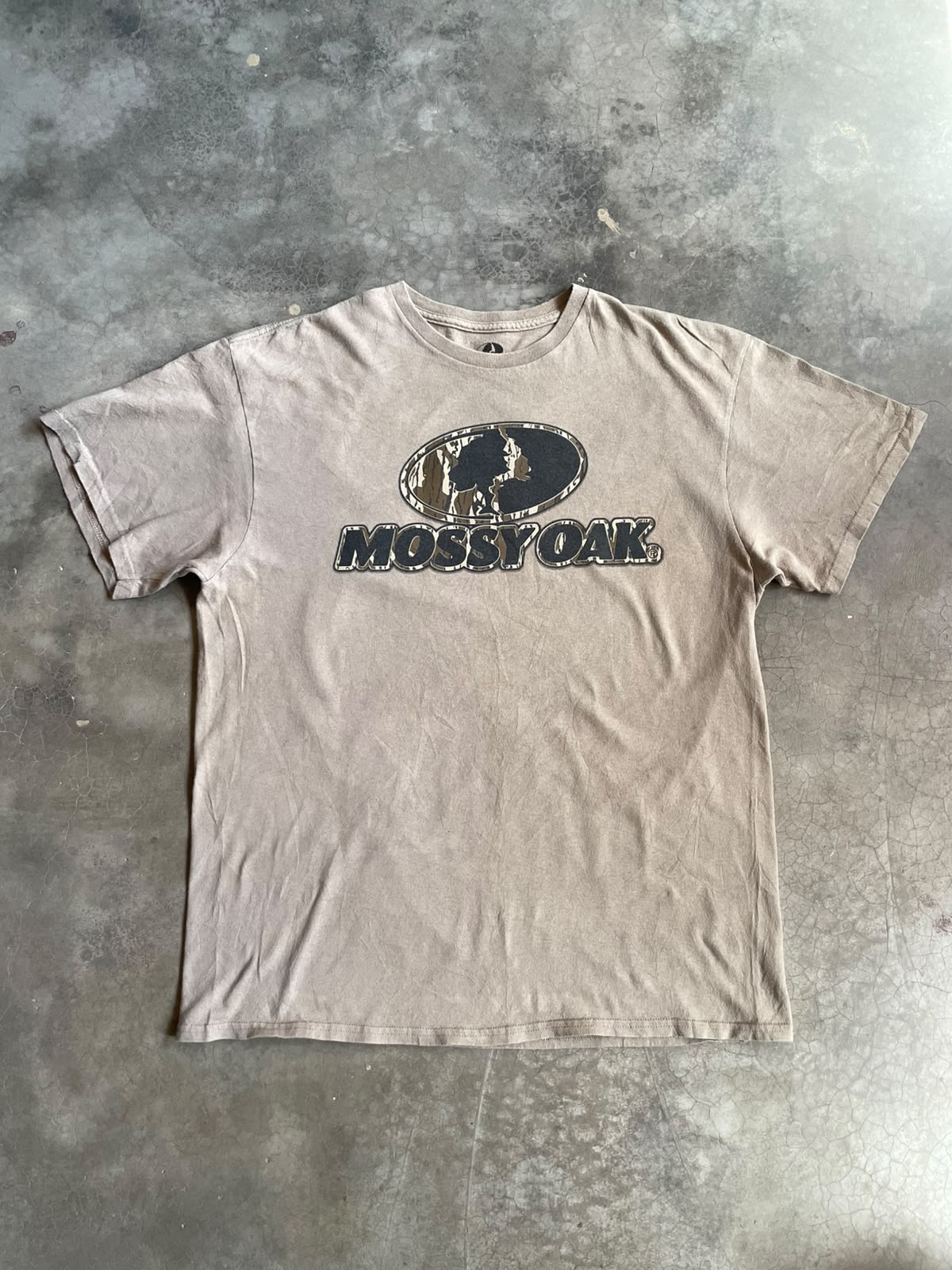 VINTAGE POLERA MOSSY OAK-L