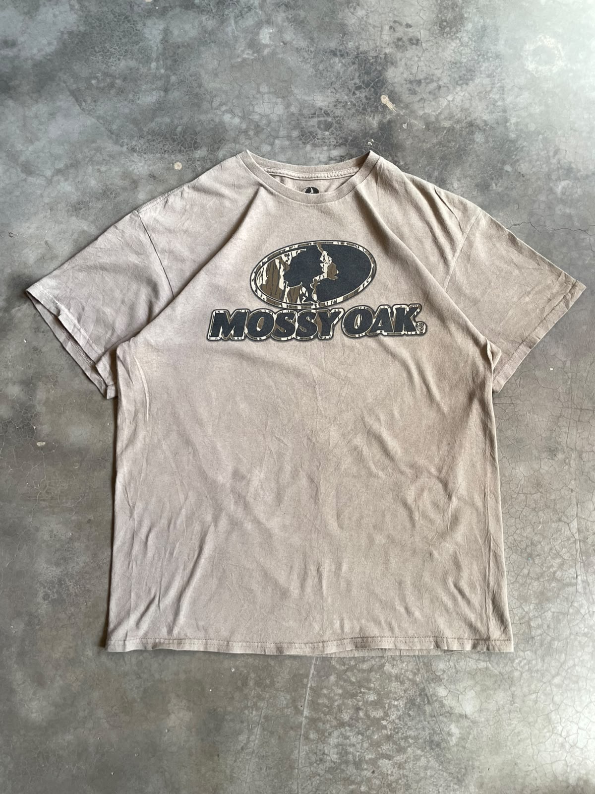 VINTAGE POLERA MOSSY OAK-L