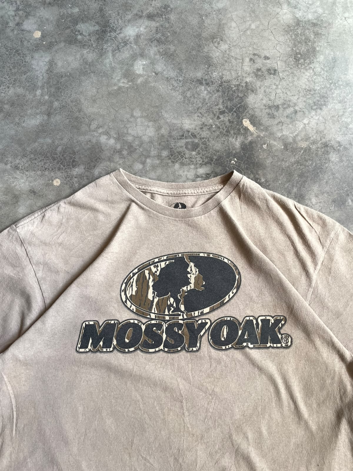 VINTAGE POLERA MOSSY OAK-L