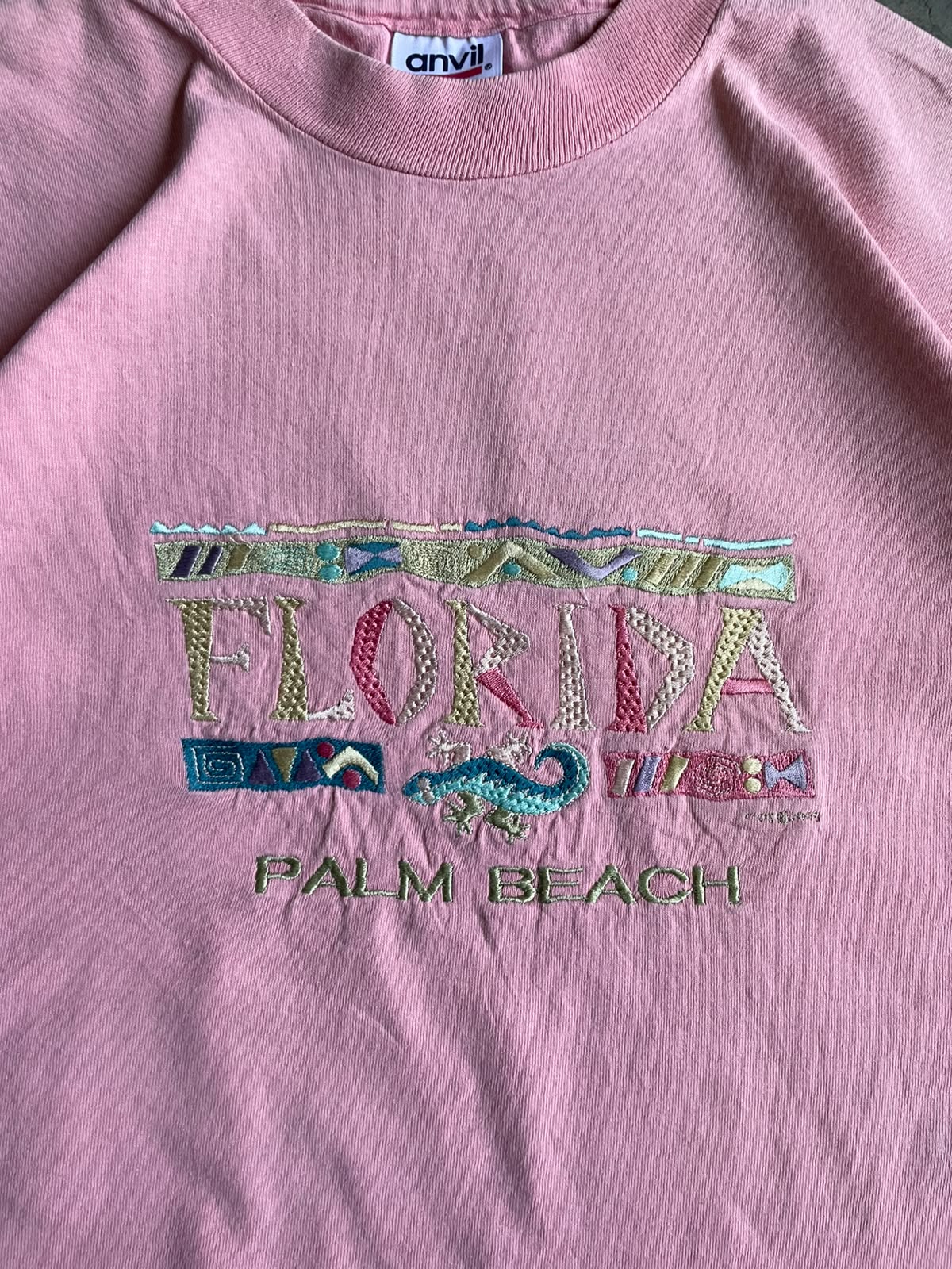 VINTAGE POLERA FLORIDA PALM BEACH-M