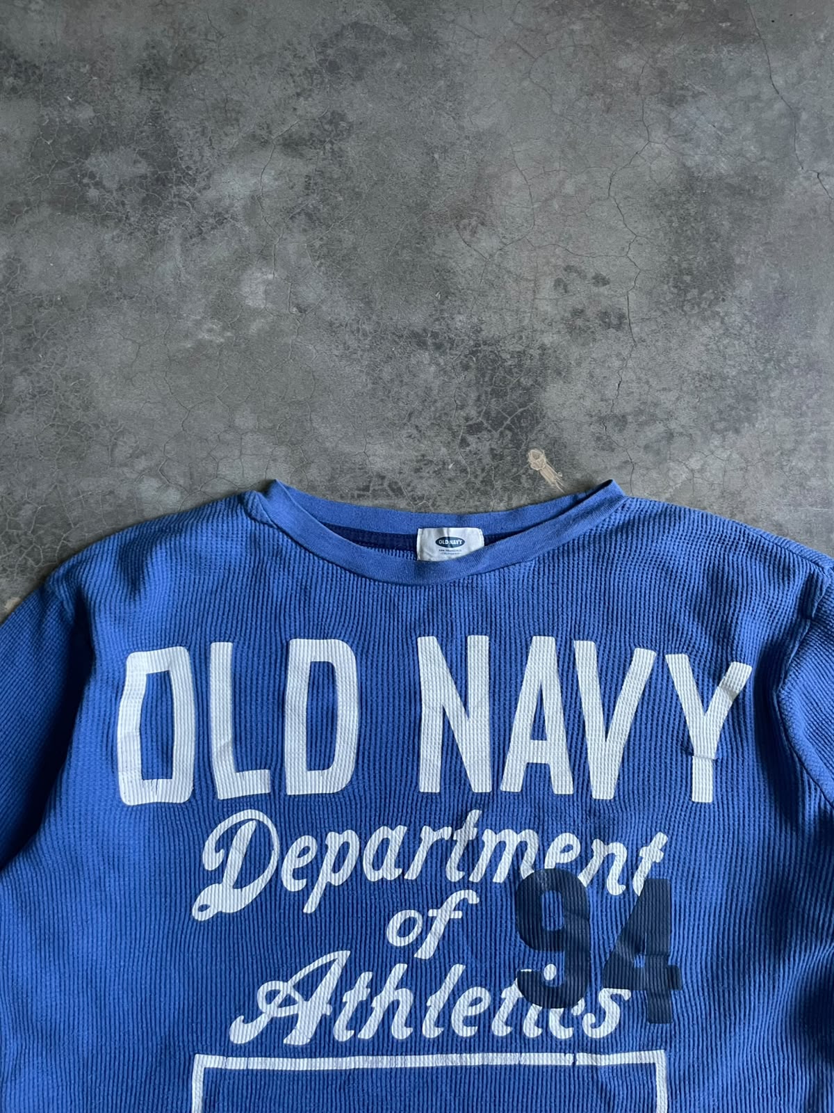 VINTAGE POLERA MANGA LARGA OLD NAVY-S