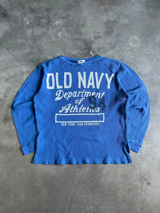 VINTAGE POLERA MANGA LARGA OLD NAVY-S