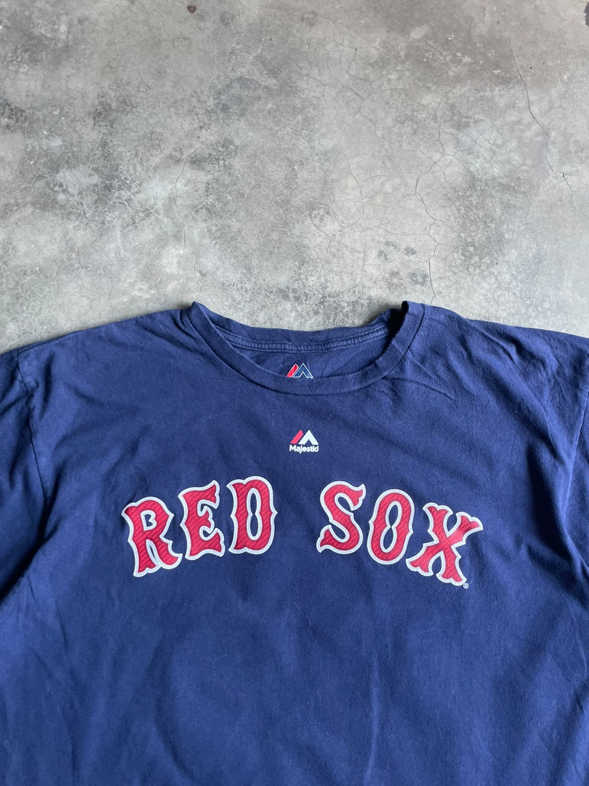 VINTAGE POLERA RED SOX-XL