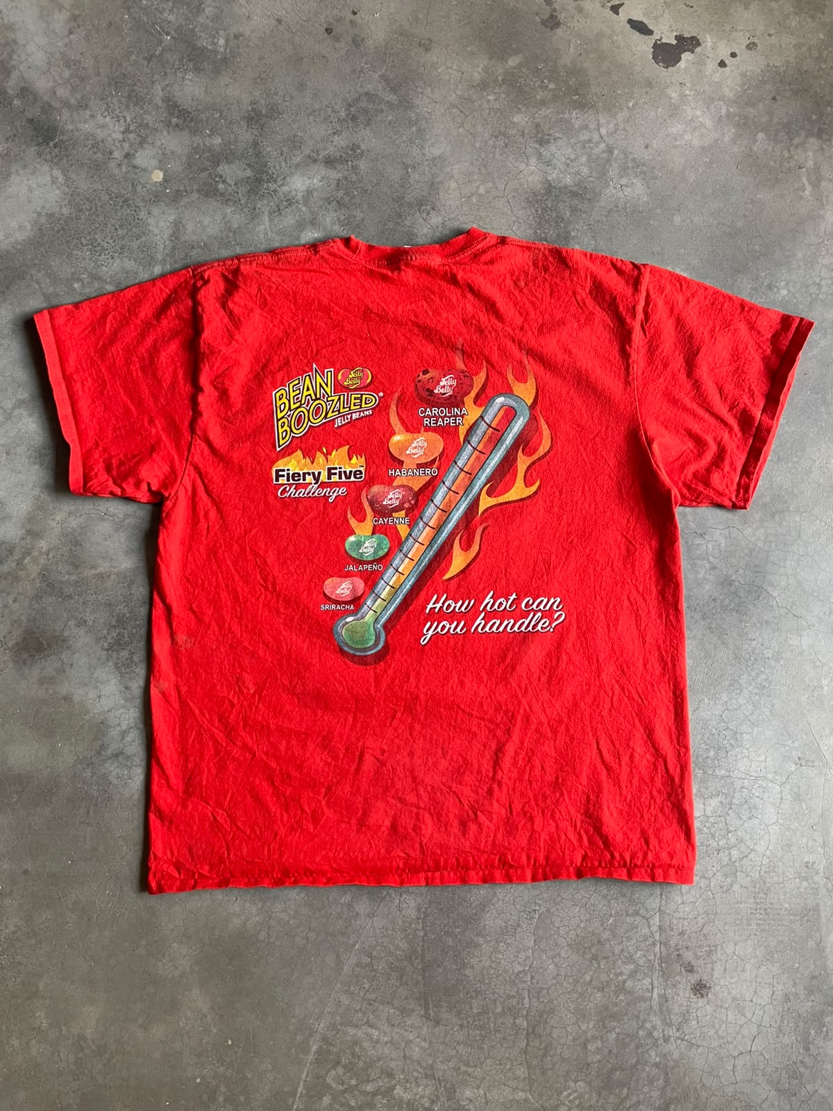 VINTAGE POLERA BEAN BOOZLED-L