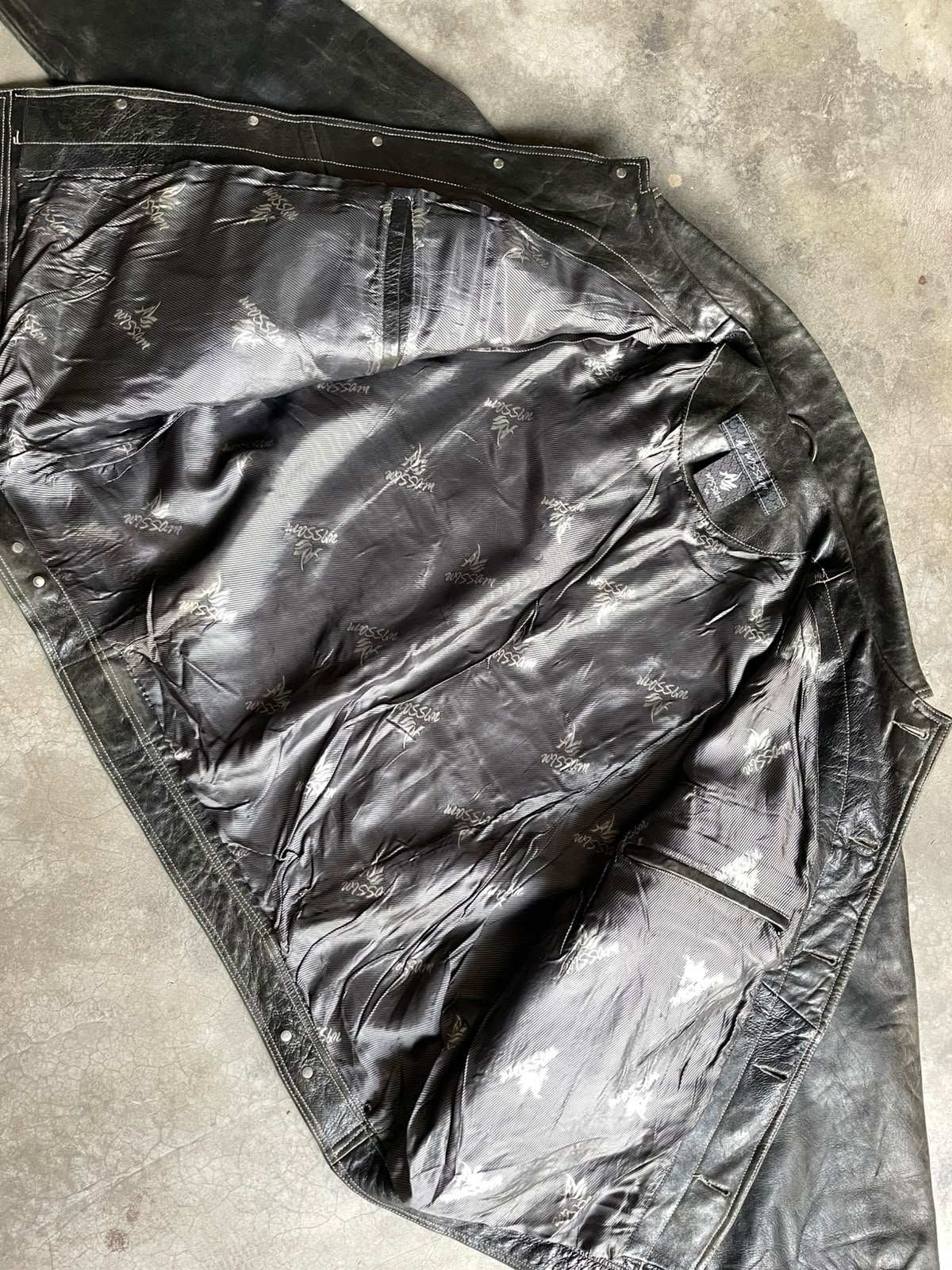 VINTAGE CHAQUETA CUERO WISSAM-XXL