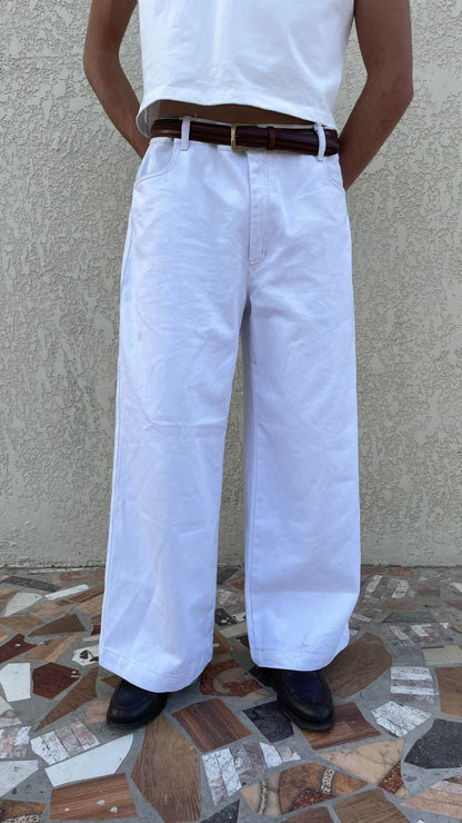 WHITE JEANS SEVENFOLD