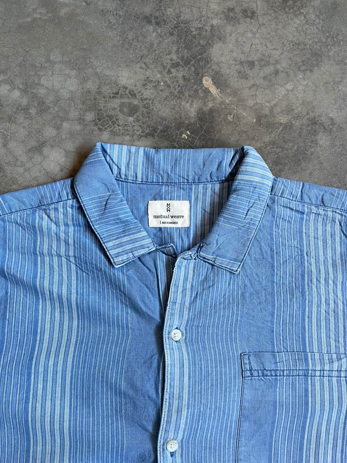 VITANGE CAMISA A RAYAS 70s-L