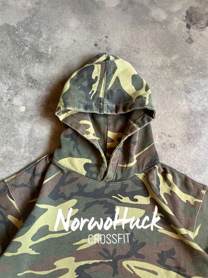 VINTAGE HOODIE CAMUFLADO-M