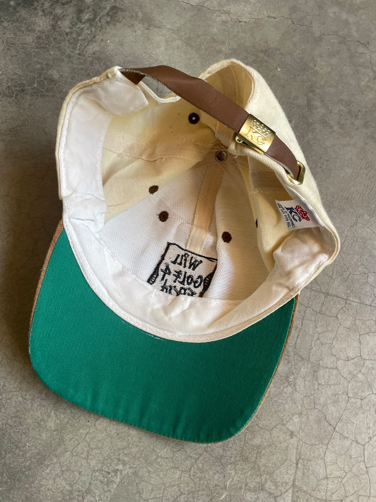 VINTAGE GORRA WILL GOLF 4 FOOD